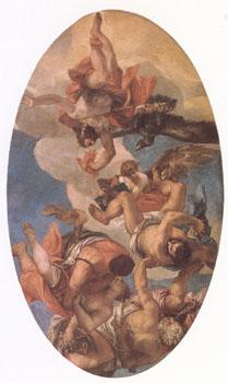 VERONESE (Paolo Caliari) Jupiter Smiting the Vices (mk05) Sweden oil painting art